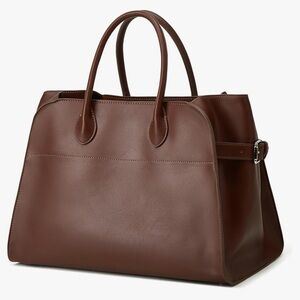 Designer Like Brown Large Tote Bag- New